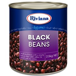 RIVIANA BLACK BEANS 2.5KG