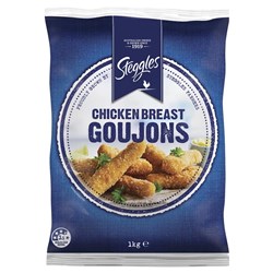 STEGGLES CHICKEN GOUJONS 1KG