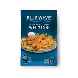 BLUE WAVE CRUNCHY BATTERED WHITING 1KG