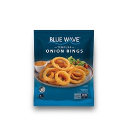 BLUE WAVE TEMPURA ONION RINGS 1KG