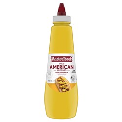 MASTERFOODS AMERICAN MUSTARD SQUEEZE 920ML