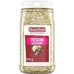MASTERFOODS TUSCAN SEASONING 670GM