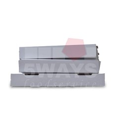 10" PIZZA BOX WHITE FOLDED 50's