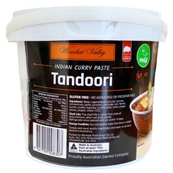 WOMBAT VALLEY TANDOORI PASTE 1KG
