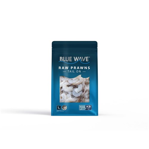 BLUE WAVE 21/25 RAW PRAWN CUTLET 1KG