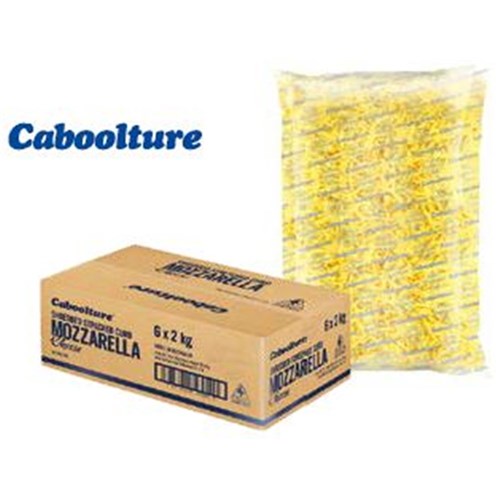 CABOOLTURE MOZZARELLA SHRED 2 X 6KG