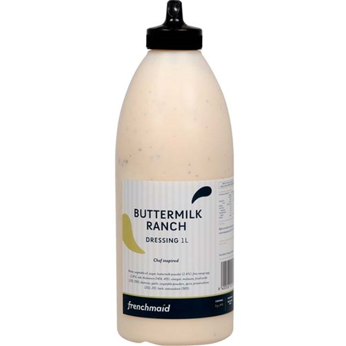 FRENCH MAID BUTTERMILK RANCH DRESSING 1LT