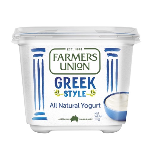 DAIRY FARMER'S GREEK STYLE YOGHURT 1KG