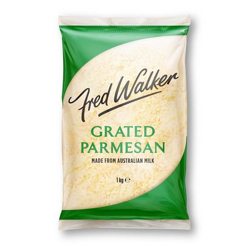 FRED WALKER GRATED PARMESAN CHEESE 1KG