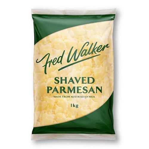 FRED WALKER SHAVED PARMESAN CHEESE 1KG