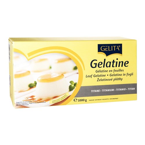 TITAN GELATINE SHEETS 1KG