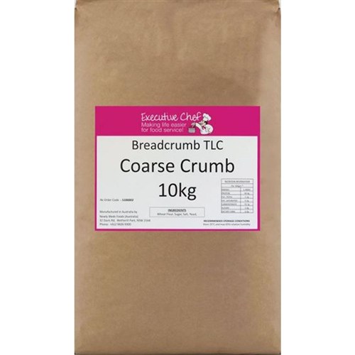 EXECUTIVE CHEF COARSE WHITE BREADCRUMBS 10KG