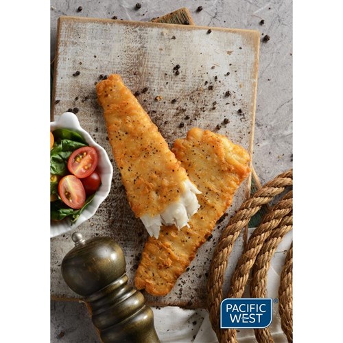 PACIFIC WEST BEER BATTERED FISH FILLET 40 X 85GM