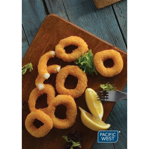 PACIFIC WEST NATURAL CRUMBED SQUID RING 1KG