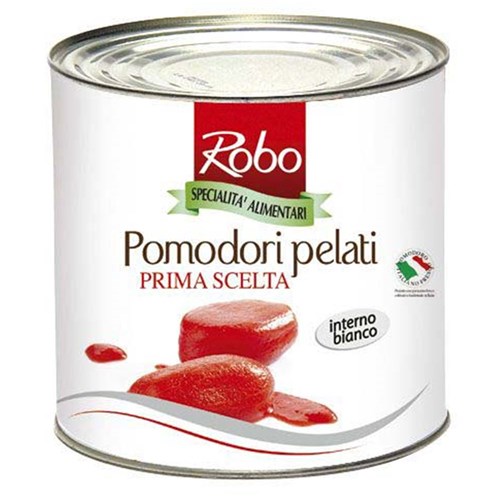 ROBO WHOLE PEELED TOMATO 2.5KG