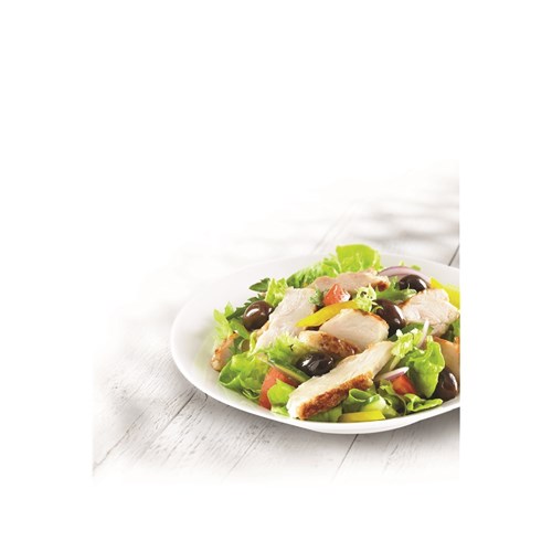 STEGGLES SKIN ON SLICED F/FLOW CHICKEN 1KG