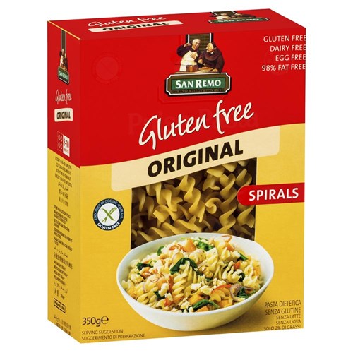 SAN REMO PASTA SPIRALS #226 6 X 350GM