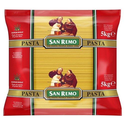 SAN REMO PASTA LINGUINE #1 2 X 5KG